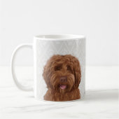 Australische labradoodle Kaffee-Tasse Kaffeetasse (Links)