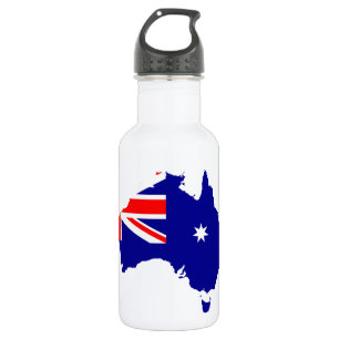 Australische Landesflagge Trinkflasche