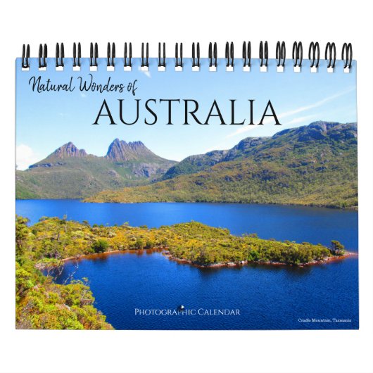 australische Landschaften 2025 (mit Standorten) kl Kalender (Titelbild)