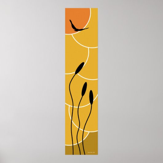 Australische Landschaften 2 Premium Matte Canvas P Poster (Vorne)