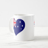 Australische Liebe Kaffeetasse (Vorderseite Links)