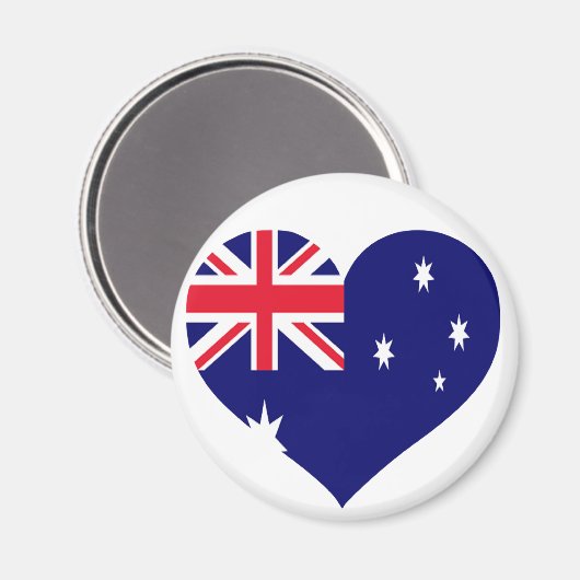 Australische Liebe Magnet (Vorderseite/Rückseite)