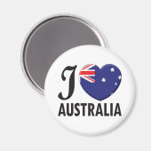 Australische Liebe Magnet (Vorderseite/Rückseite)