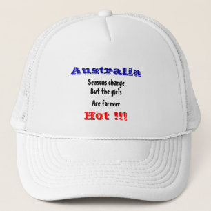 Australische Mädchen Truckerkappe