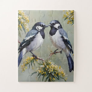 australische Magien in der Ölfarbe "Wattle Trees O Puzzle
