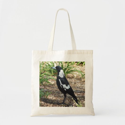 Australische Magpie Tote Bag Tragetasche (Vorne)