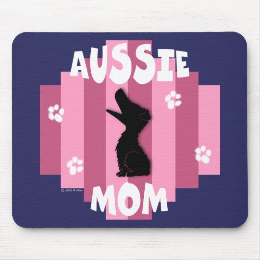 Australische Mama Mousepad (Vorne)