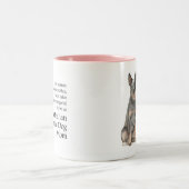 Australische Mama-Tasse Zweifarbige Tasse (Mittel)