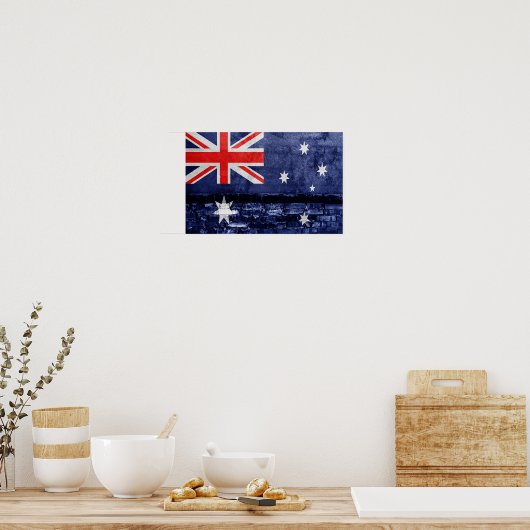 Australische Mauer Poster (Küche)