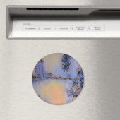 Australische Moss Agate Opus 2 Magnet (In Situ (Geschirrspüler))