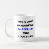 australische Mutter, phantastisch Kaffeetasse (Links)