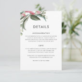 Australische Nationale Gum Leaf Details Card Begleitkarte (Stehend Vorderseite)