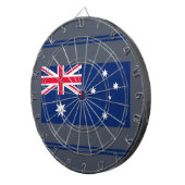 Australische Nationalflagge Dartscheibe (Vorderseite rechts)
