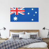 australische Nationalflagge Leinwanddruck (Insitu (Schlafzimmer))