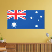 australische Nationalflagge Leinwanddruck (Insitu (Wohnzimmer))