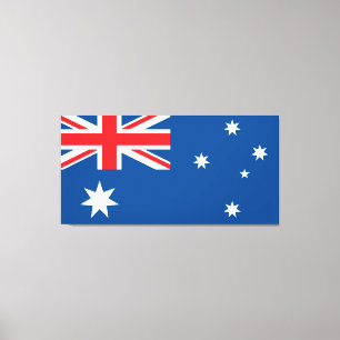 australische Nationalflagge Leinwanddruck