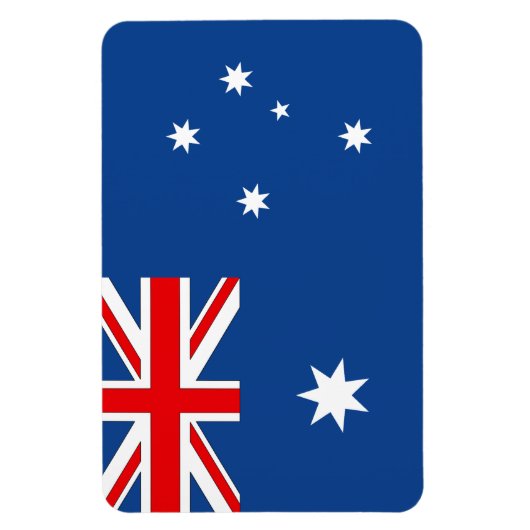Australische Nationalflagge Magnet (Vertikal)