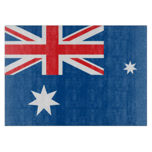 australische Nationalflagge Schneidebrett
