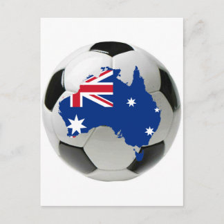 Australische Nationalmannschaft Postkarte