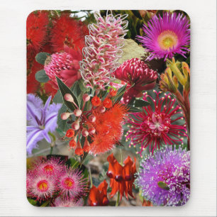 Australische Native Wild-Blume Mousepad