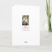 Australische Natives Weihnachtskarte Feiertagskarte (Rückseite)