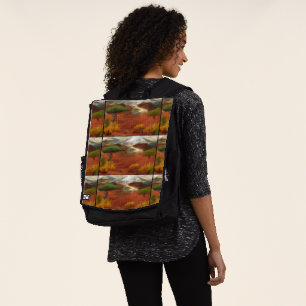 Australische Outback Dawn Abstrakt Art Rucksack