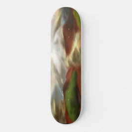Australische Outback Dawn Abstrakt Art Skateboard