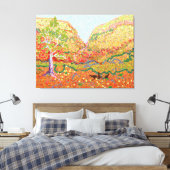 Australische Outback-Impressionistin Leinwanddruck (Insitu (Schlafzimmer))