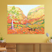 Australische Outback-Impressionistin Leinwanddruck (Insitu (Wohnzimmer))