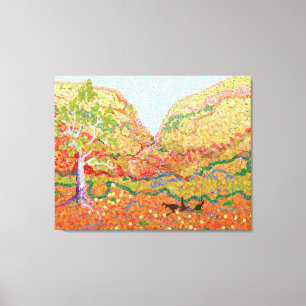 Australische Outback-Impressionistin Leinwanddruck