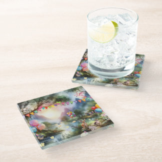 Australische Outback-Party Glasuntersetzer