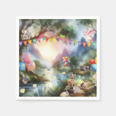 Australische Outback-Party Serviette (Vorderseite)