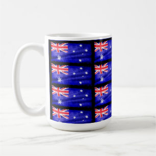 Australische patriotische Flagge Australiens für A Kaffeetasse