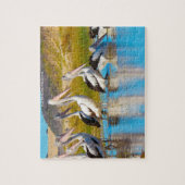 Australische Pelikane Puzzle (Vertikal)