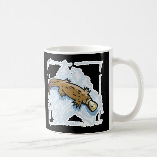 australische Platypus-Konstruktion Kaffeetasse (Rechts)