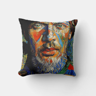 Australische Portrait Painting #2 Kissen