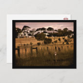 australische Postkarte (Vorne/Hinten)