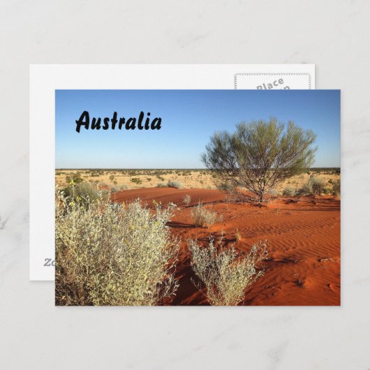 Australische Postkarte (Vorne/Hinten)