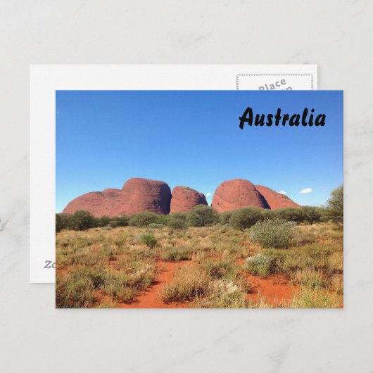 Australische Postkarte (Vorne/Hinten)