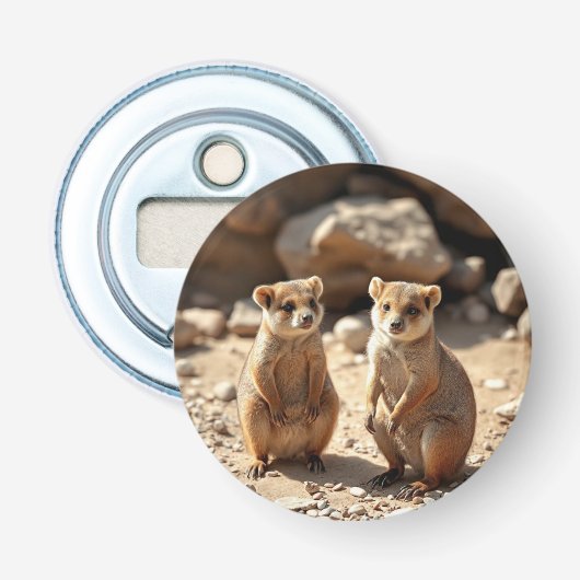 Australische Quokka Twins, Flaschenöffner (Vorderseite)