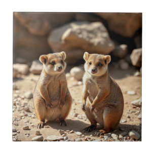 Australische Quokka Twins, Fliese
