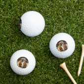 Australische Quokka Twins, Golfball (Insitu Gras)