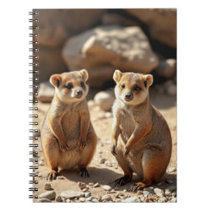 Australische Quokka-Zwillinge, Notizblock