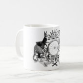 Australische Radfahrer-Party-Tasse Kaffeetasse (Vorderseite Links)