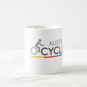 Australische Radfahrer-Party-Tasse Kaffeetasse (Mittel)