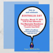 Australische Rednerin Penguin Personalisiert Einladung (Vorne/Hinten)