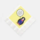 Australische Rednerin Penguin Personalisiert Serviette (Ecke)
