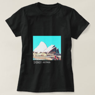 Australische Reise Sydney-Opernhauses T-Shirt