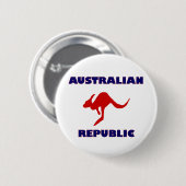 Australische Republik Button (Vorne & Hinten)