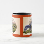 Australische Rind Dog Art Tasse (Zentrum)